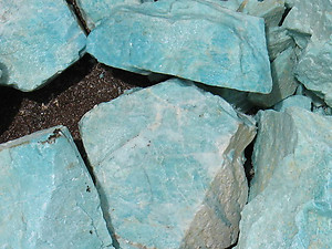 Amazonite Rough - 5 LB bag