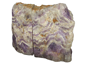 Banded Amethyst Bookends 1-3Kg