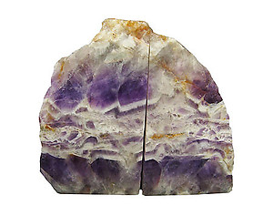 Banded Amethyst Bookends 3-5Kg