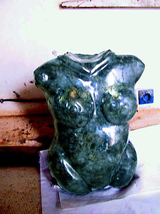 Labradorite Fertility Sculpture