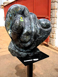 Labradorite Abstract Sculpture, 