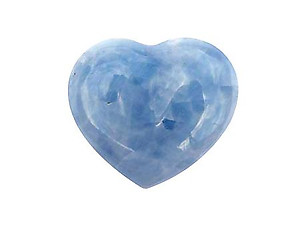 Blue Calcite Decorative Hearts