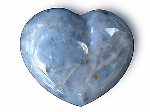 Blue Quartz Decorative Hearts