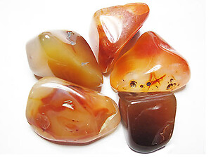 Carnelian Tumbled Stones (45-60 mm)