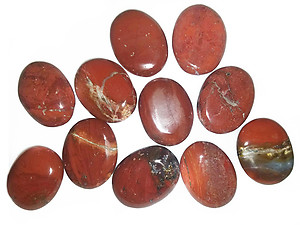 Chestnut Jasper Oval Shapes