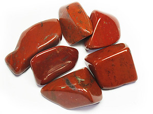 Large (30-45 mm) Chestnut Jasper Tumbled Stones 