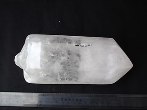 Quartz Prism Polished with Skull - 1.80kg