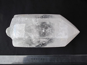 Quartz Prism Polished with Skull - 2.05kg