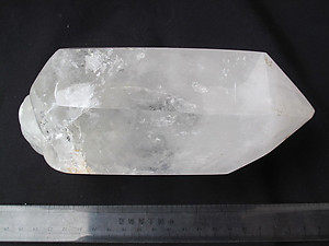 Quartz Prism Polished with Skull - 2kg