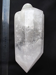 Quartz Prism Polished with Skull - 2.55kg