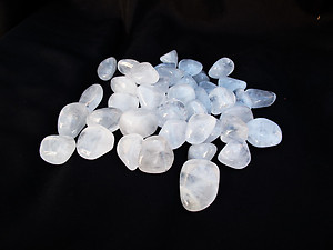 45-60 mm Crystal Quartz Tumbled Stones- 