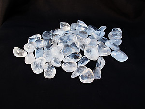 18-30 mm Crystal Quartz Tumbled Stones- 