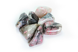 30-45 mm Gemmy Rhodonite Tumbled Stones