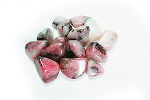 30-45 mm Gemmy Rhodonite Tumbled Stones