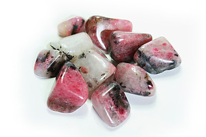 18-30 mm Gemmy Rhodonite Tumbled Stones