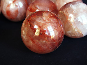 Fire Quartz Sphere 40-50 mm