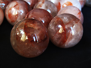 Fire Quartz Sphere 40-50 mm