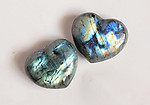 Labradorite Large Decorative Heart