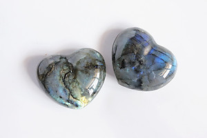 Labradorite Large Decorative Heart