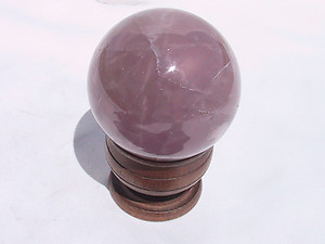 50-60 mm Lavender Rose Quartz Sphere