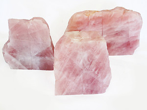 Rose Quartz, Bookends (1-3Kg)