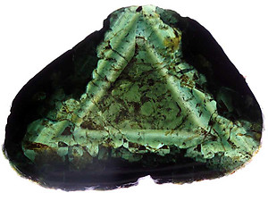 Liddicoatite Tourmaline Slice 103