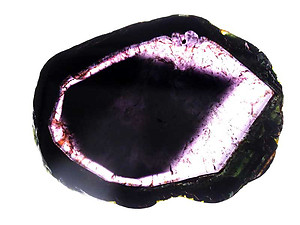 Liddicoatite Tourmaline Slice 106