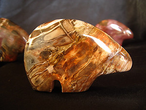 Petrified Wood Bear