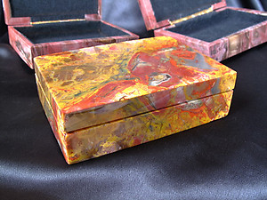 Petrified Wood Jewelry Boxes