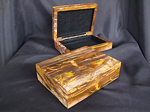 Petrified Wood Jewelry Boxes