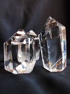 Crystal Quartz Prism (250-500g) - Polished