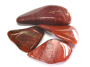 Medium (18-30mm) Red Jasper Tumbled Stones