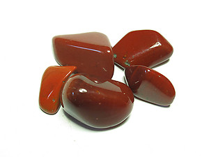 Medium (18-30mm) Red Jasper Tumbled Stones