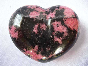 Rhodonite Large Decorative Heart