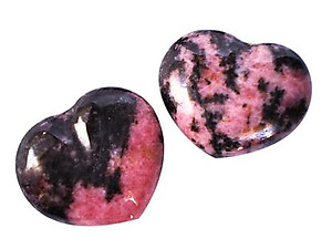 Rhodonite Small Jewelry Hearts