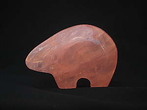 Rose Quartz Bear