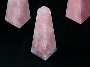 Rose Quartz Obelisks