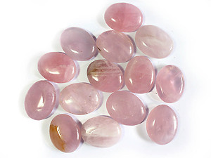 Rose Quartz Oval Shapes