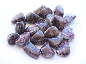Large (30-45 mm) Ruby Tourmaline Tumbled Stones