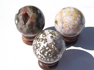 50 - 60 mm Sea Jasper Sphere