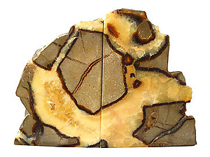 Septarian Bookends