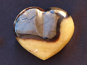 Septarian Decorative Heart