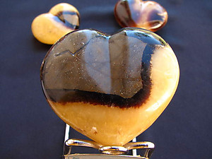 Septarian Decorative Heart