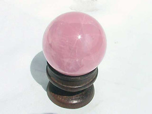 Star Rose Quartz Sphere (40-50 mm)