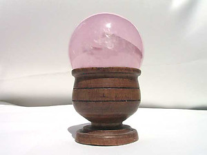 Star Rose Quartz Sphere (40-50 mm)