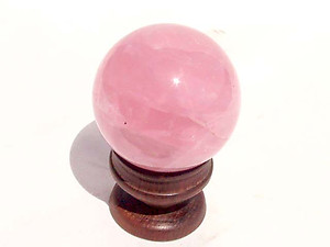 Star Rose Quartz Sphere (50-60 mm)