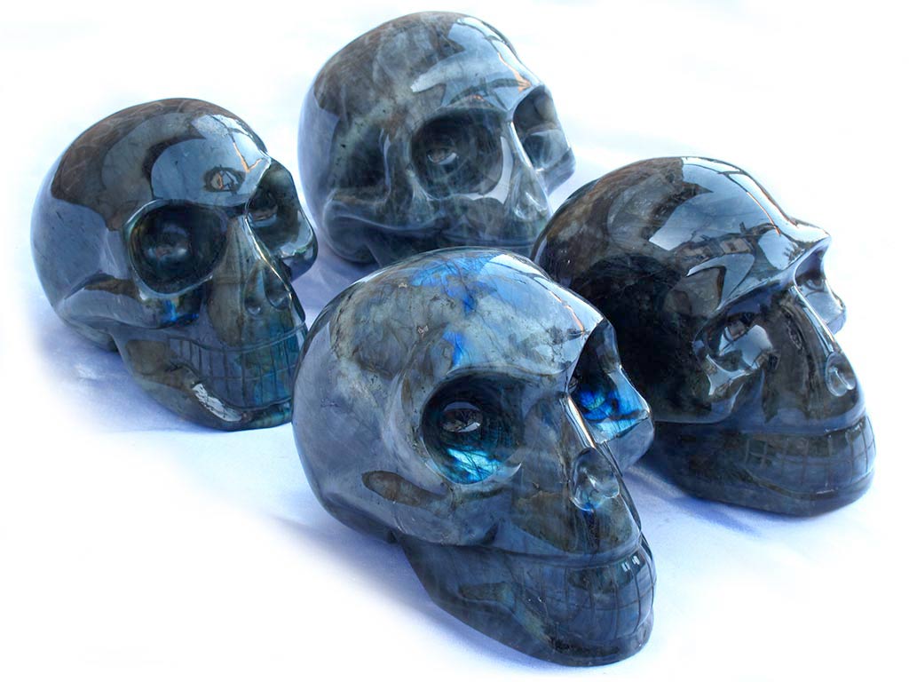 Labradorite Skulls