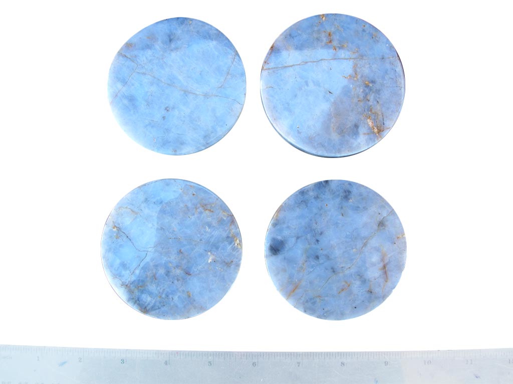 Blue Quartz Coasters