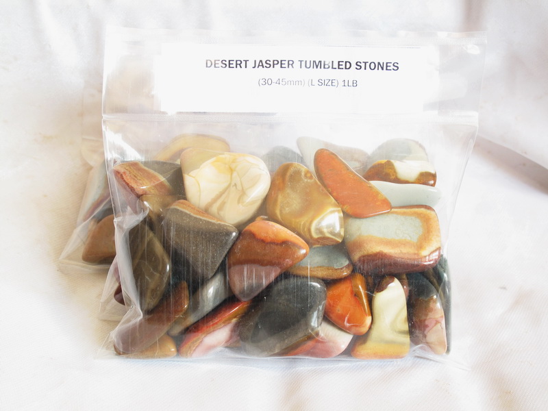 Desert Jasper Tumbled Stones (30-45 mm)