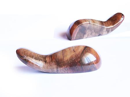 Petrified Wood Massage Tools - Handheld Design